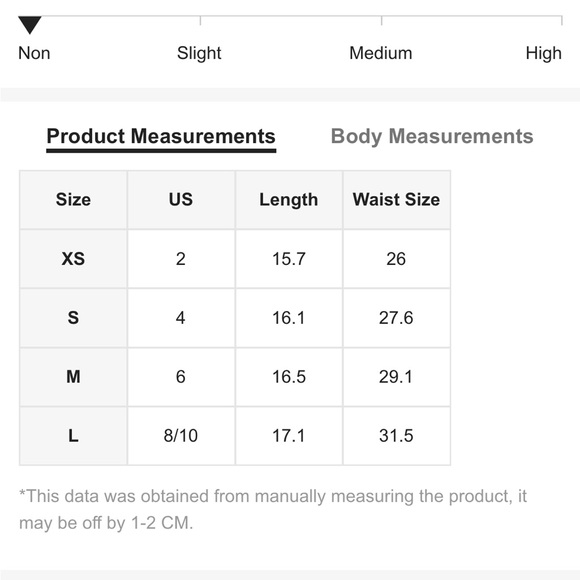 Button detail High Waist Corduroy Mini Skirt - Picture 5 of 6